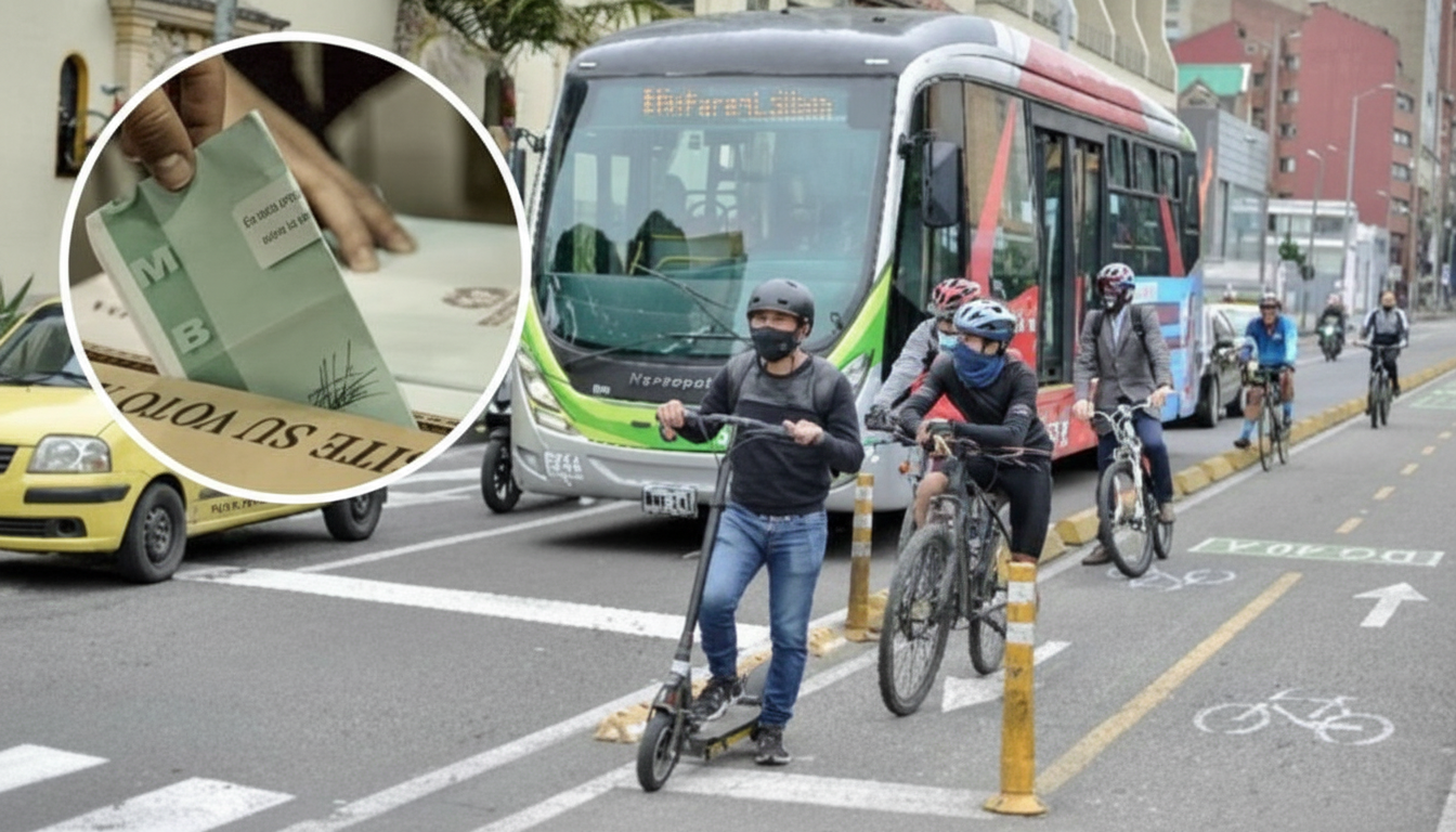 Bogotá Implementa Cierres Viales por Elecciones del 8 de Marzo